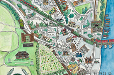 Hampton Wick map posters now available - order yours today
